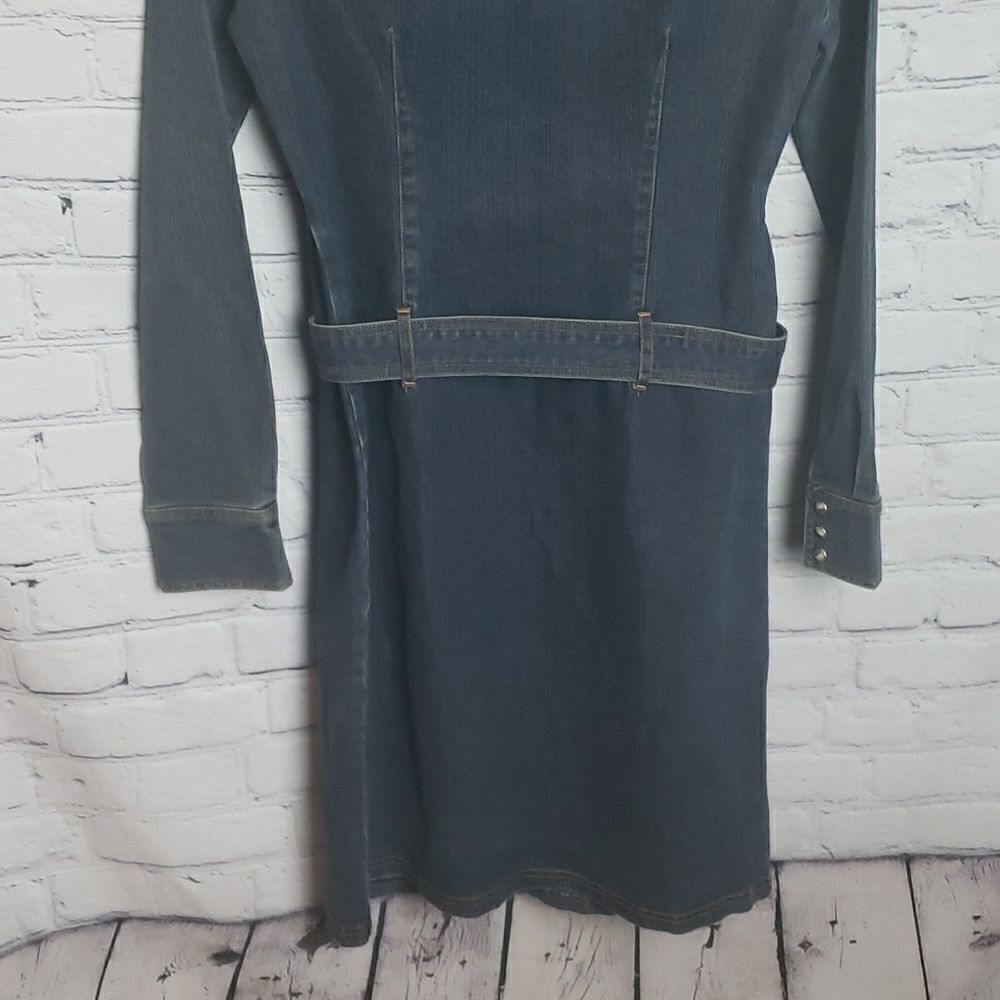 Moda International Long Jean Dress/Jacket‎ - Picture 8 of 9